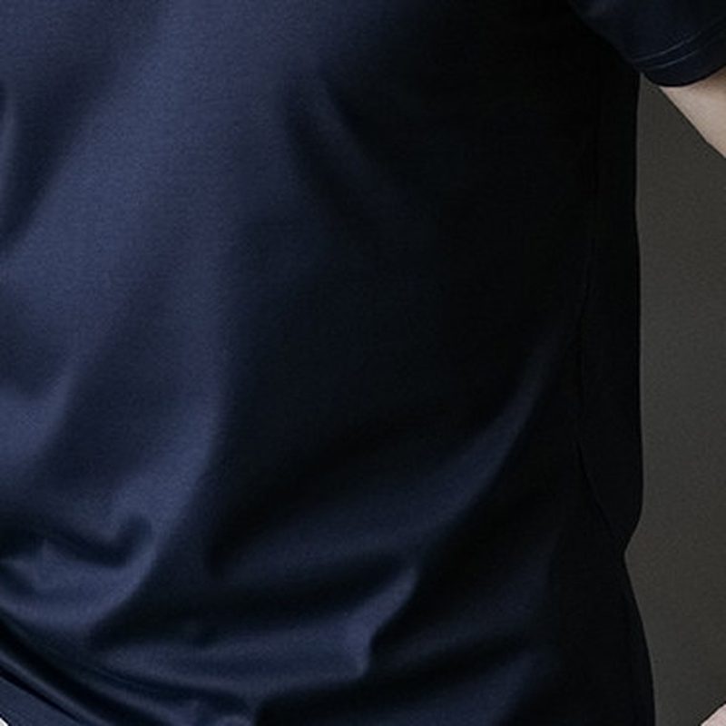 190G双面丝光Polo衫 长绒棉翻领 细节图2